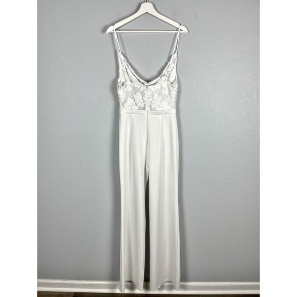NWT BLACK HALO EVE Salem Jumpsuit Artic Vines/ Pearl - Picture 8 of 16